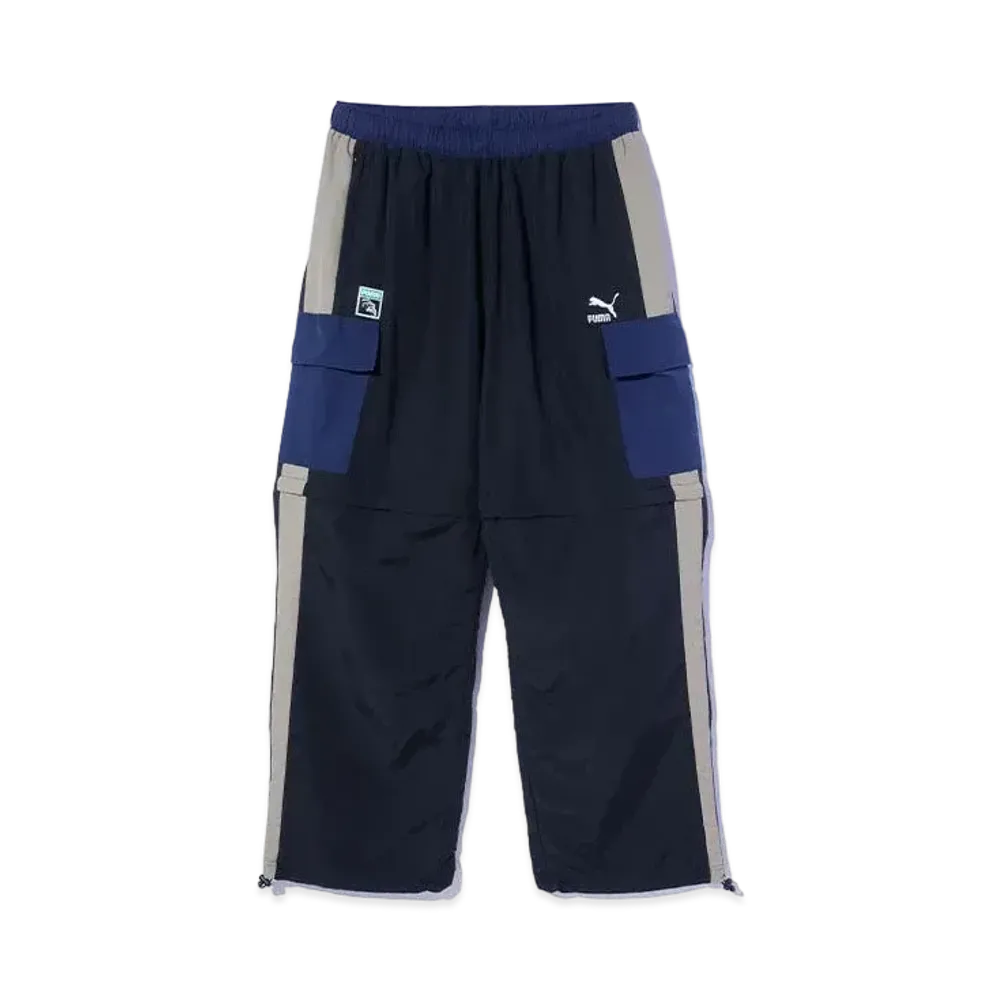 XLARGE x PUMA 2Way Nylon Track Pants "Black"