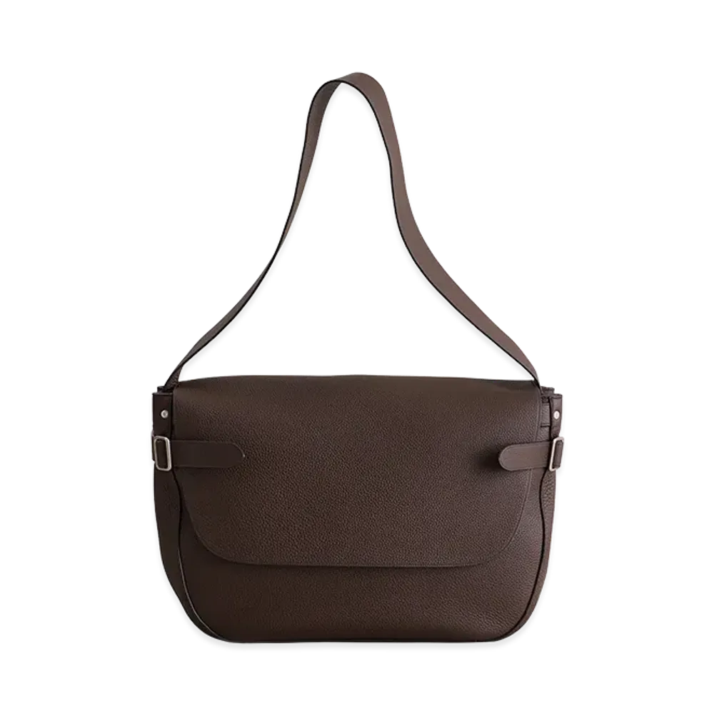 NICENESS The Hefner Postman Bag "Brown"