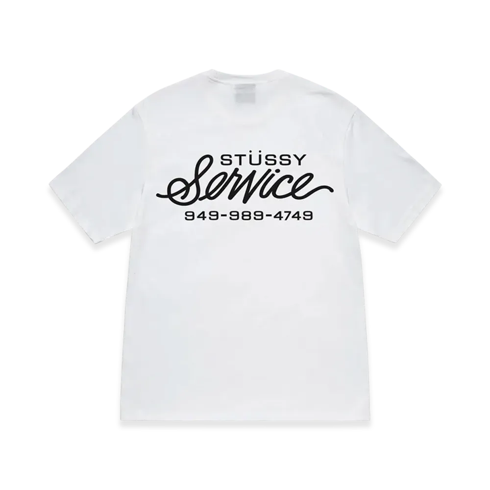 Stussy Service Tee "White"