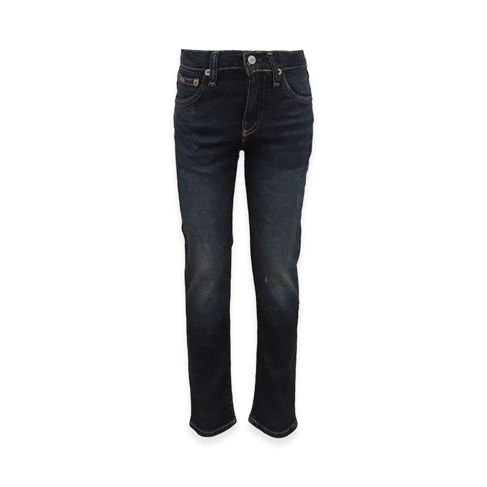 Polo Ralph Lauren Kids The Sullivan Slim Jeans "Dark Wash"
