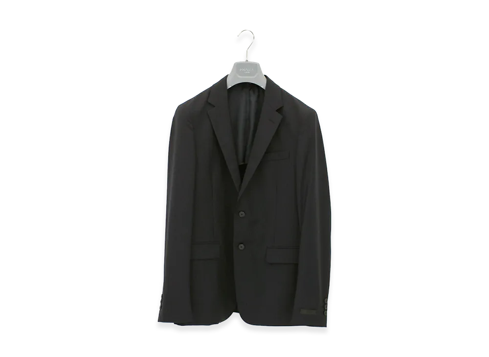 PRADA Giacca Tela Mohair (Tailored Jacket) "Bleu"