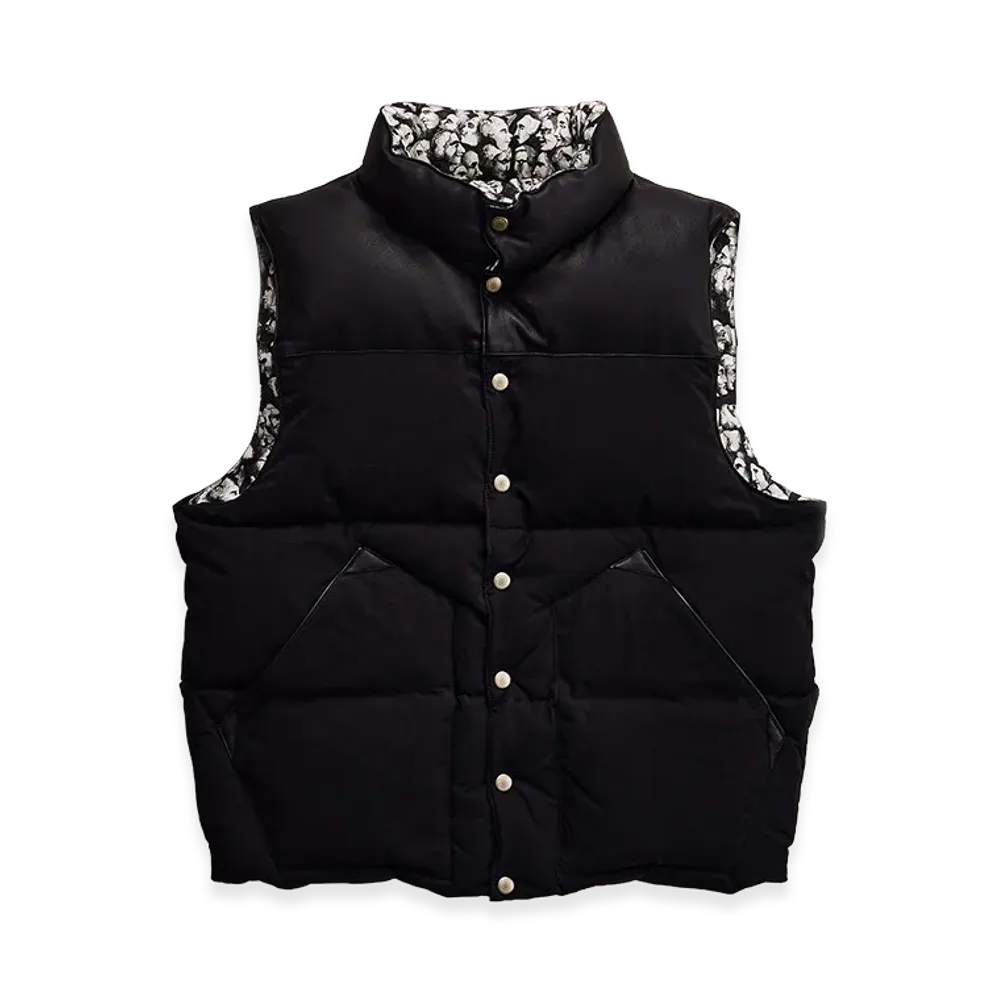 NICENESS Rother Heinzman Reversible Down Vest "Black"