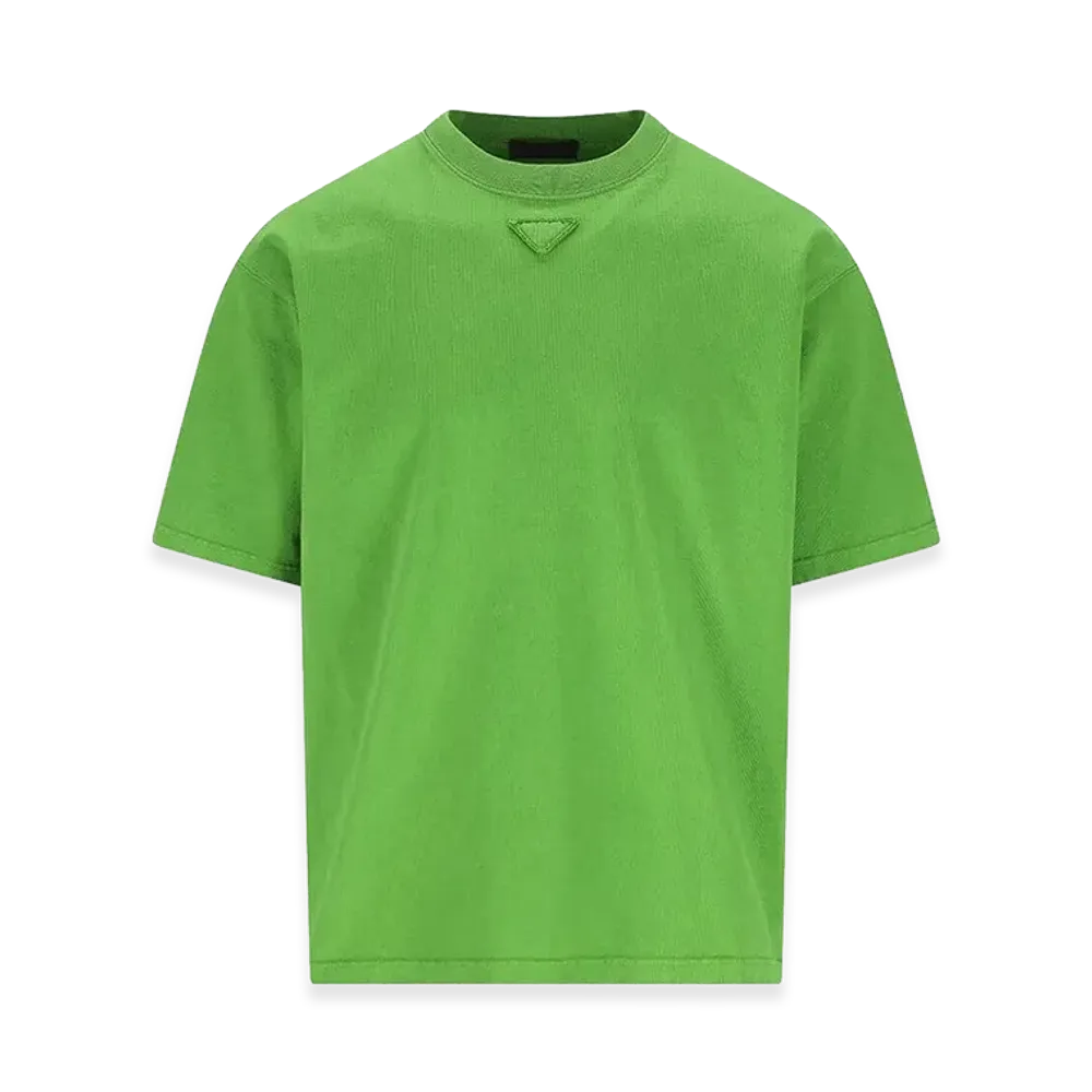 PRADA Grass Cotton T-Shirt "Green"