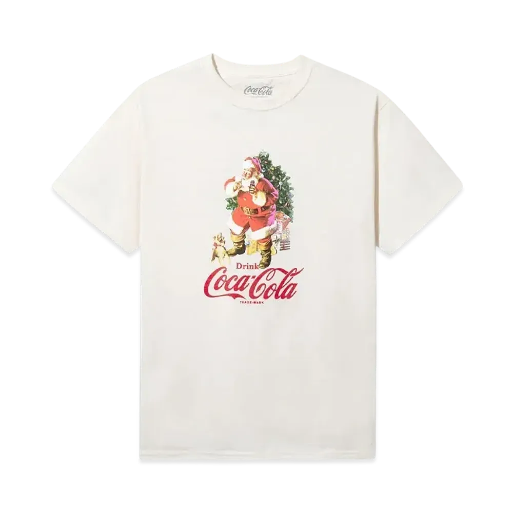 ANTI SOCIAL SOCIAL CLUB x Coca-Cola Santa Social Tee "Natural"