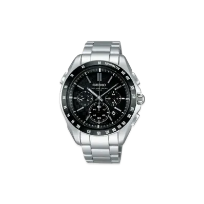 SEIKO Brightz Solar Radio Chronograph "Black" SAGA077