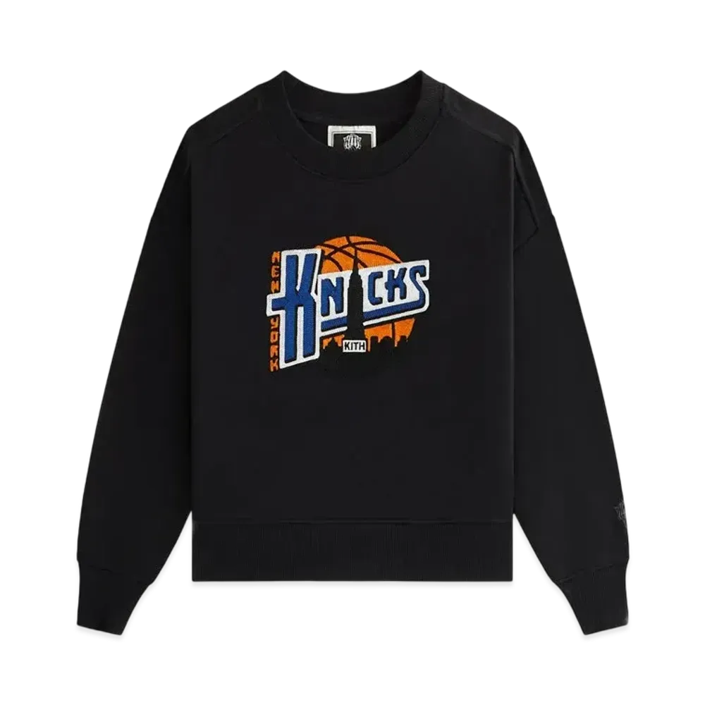 Kith Kids x New York Knicks City Nelson Crewneck "Black"