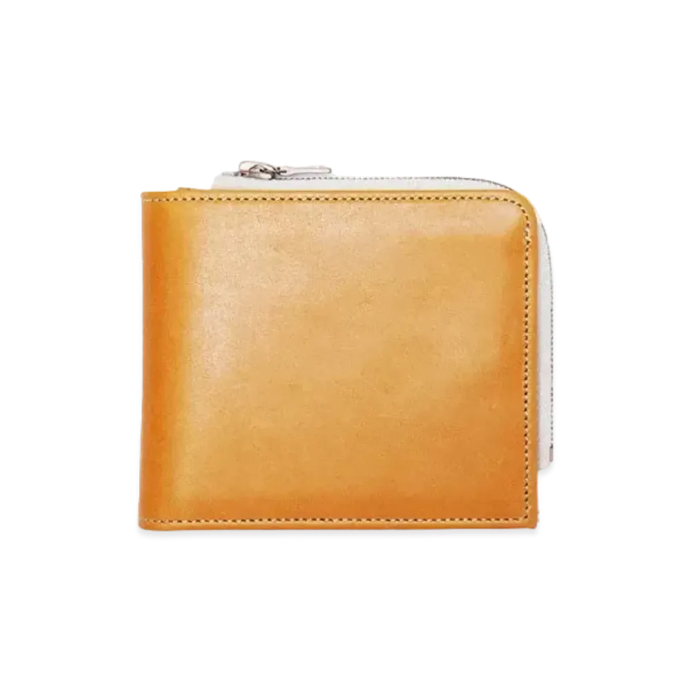 SOPO BILLFOLD L ZIP PURSE "TAN"