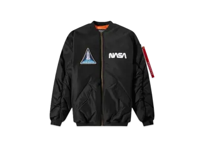 BALENCIAGA Nasa Space Bomber Jacket "Black"