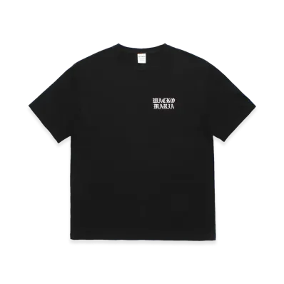 WACKO MARIA Washed Heavy Weight T-Shirt "Black"
