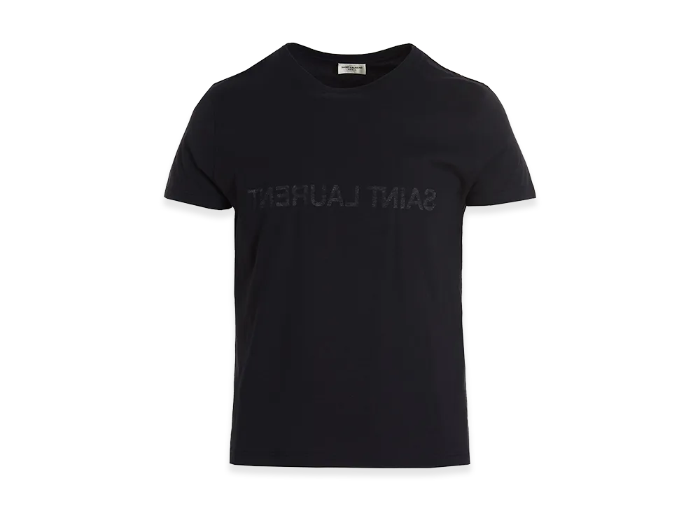 Saint Laurent Reverse T-Shirt "Blue"