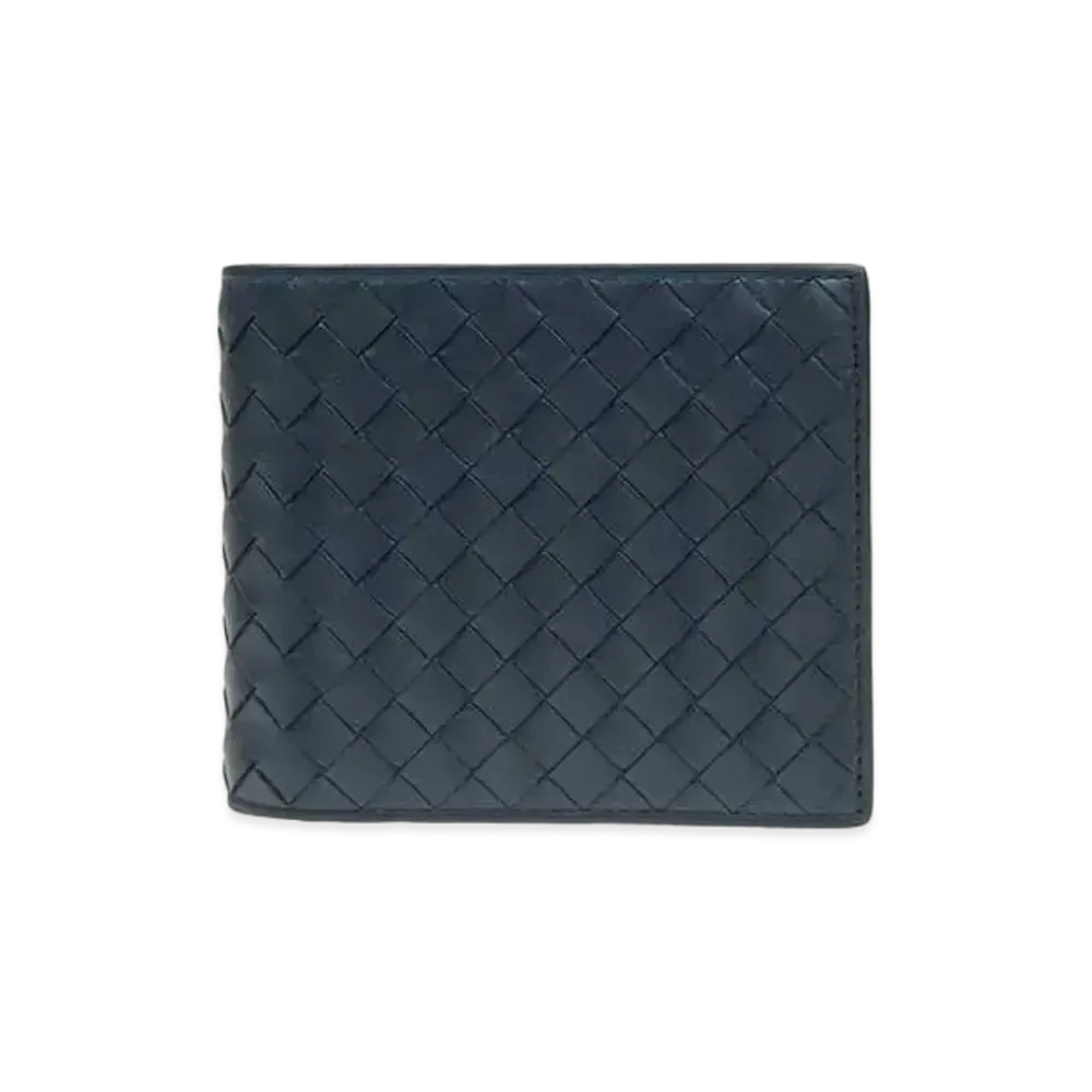Bottega Veneta Intrecciato Calfskin Bi-fold Wallet "Light Tourmaline"