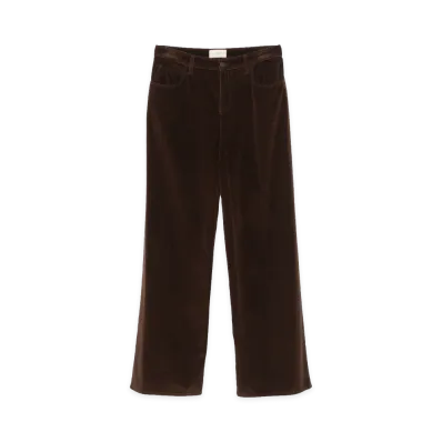 The Row Women's Trousers "Brown"