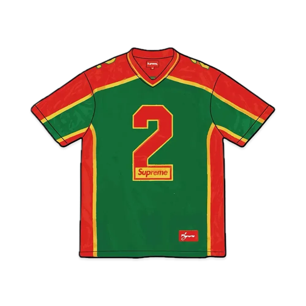 Supreme Above All Football Jersey "Green"