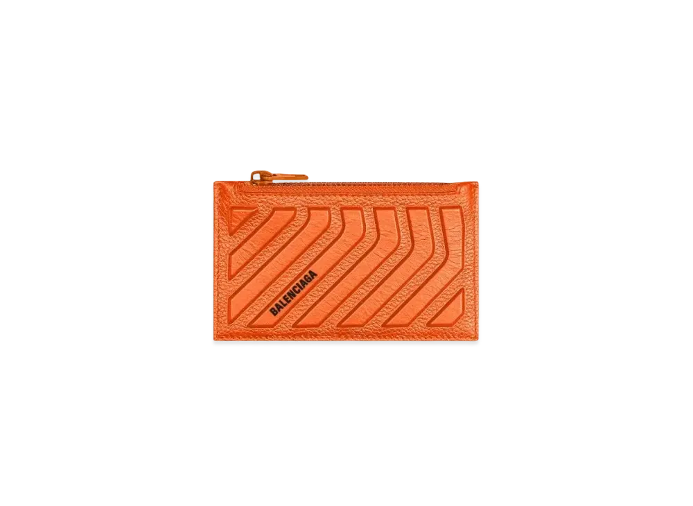 BALENCIAGA Car Long Coin & Card Holder Distressed