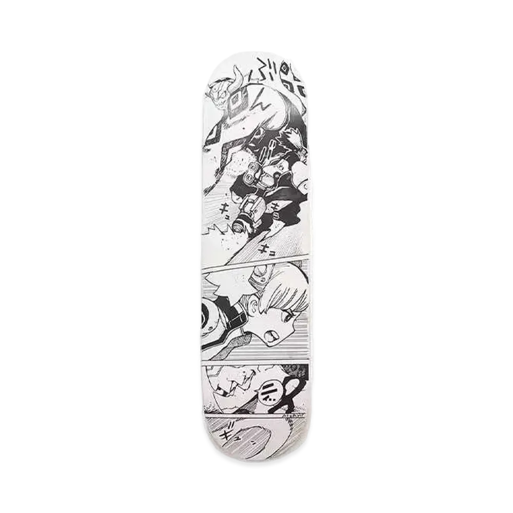 atmos x Acky Bright TOKYO23 Skateboard deck4 "Multi"