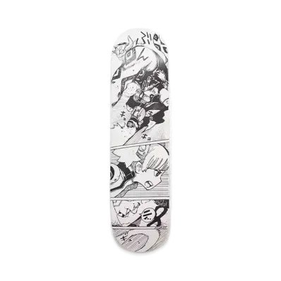 atmos x Acky Bright TOKYO23 Skateboard deck4 "Multi"