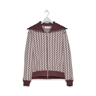 MASU Swan Monogram Track Jacket "Brown"