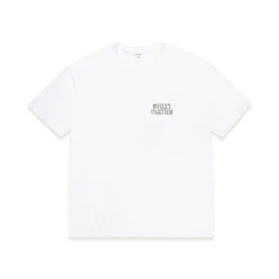 WACKO MARIA Washed Heavy Weight T-Shirt "White"