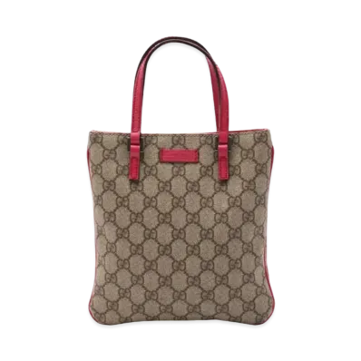 GUCCI GG Plus Mini Tote Bag "Red"