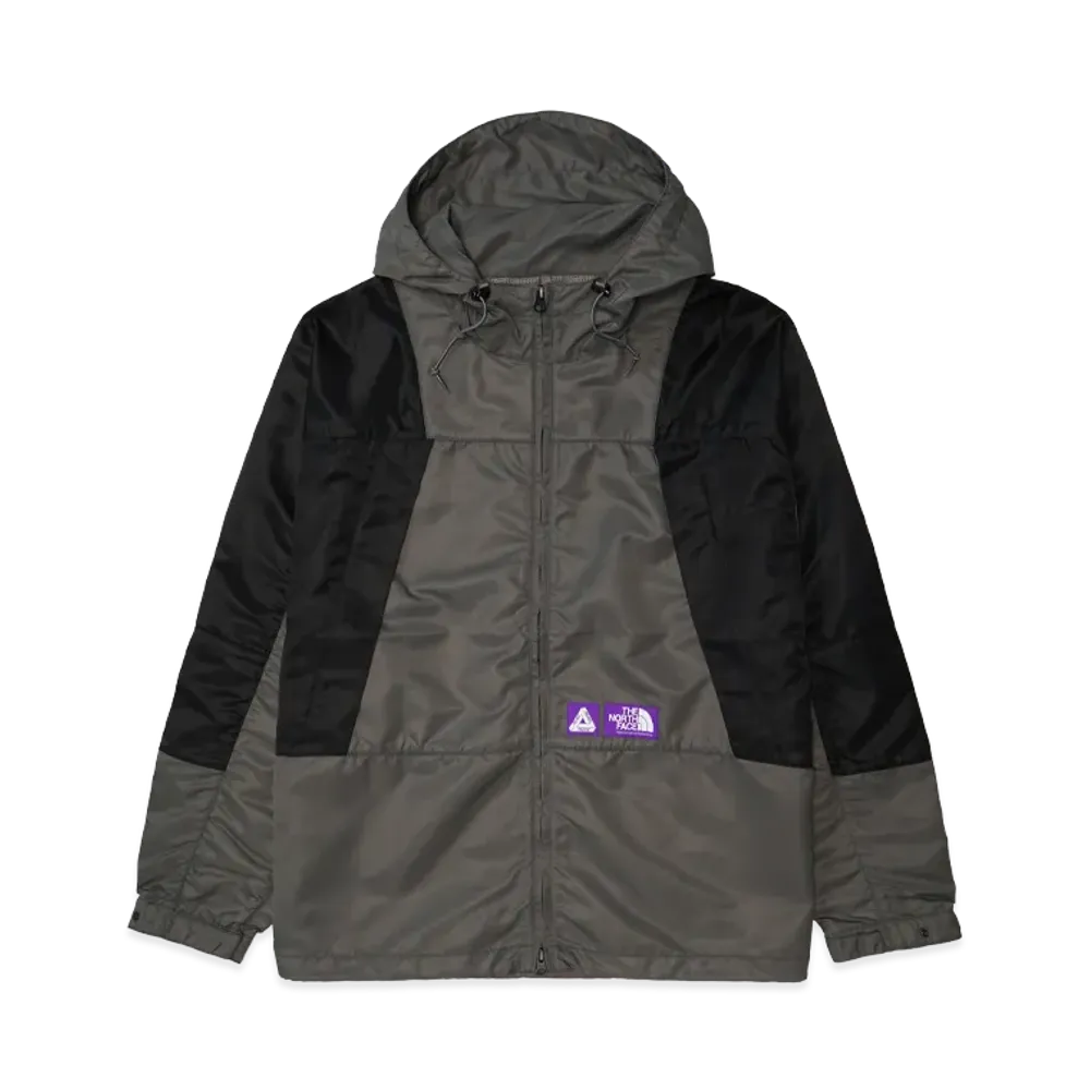 PALACE x The North Face Purple Label Mountain Wind Parka "Asphalt Gray"