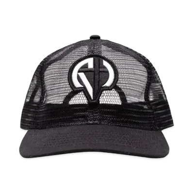 Richardson RH Cross Mesh Hat "Black"