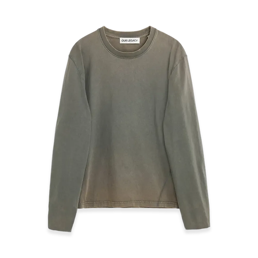 OUR LEGACY Big Longsleeve "Antique Coating Band Jersey"