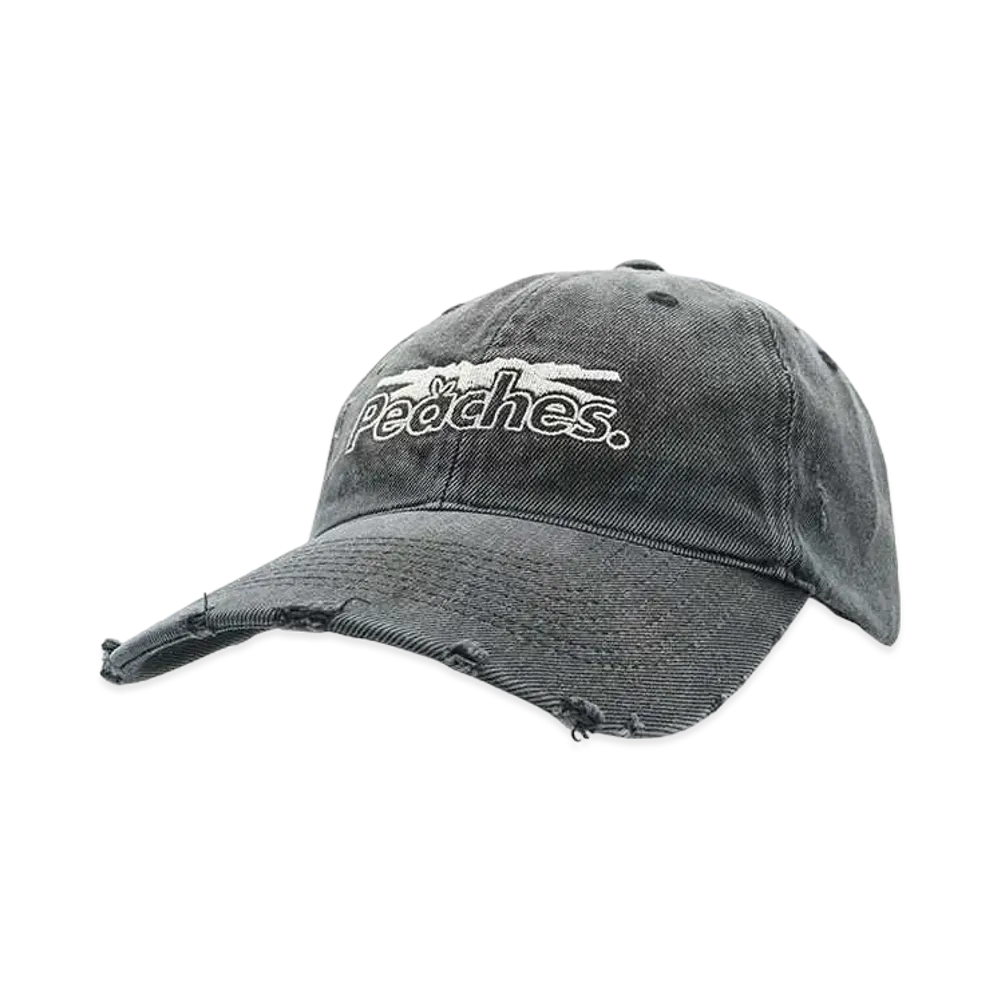 Peaches. x LE SSERAFIM BALL CAP "BLACK"