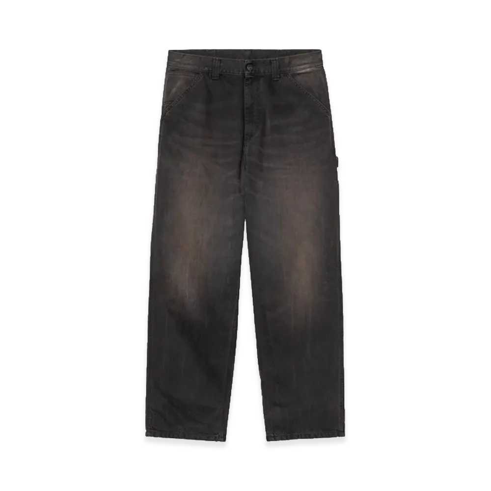 Carhartt WIP OG Single Knee Pant "Black Tobacco Used Wash"