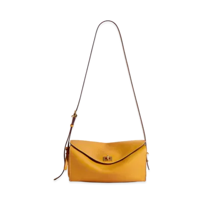 BALENCIAGA Le 7 Shoulder Bag Medium "Curry"
