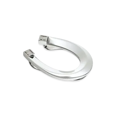 Hermes Luck Bill Clip "Silver"