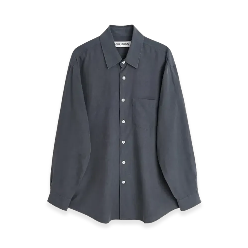 OUR LEGACY Initial Shirt "Dark Grey"