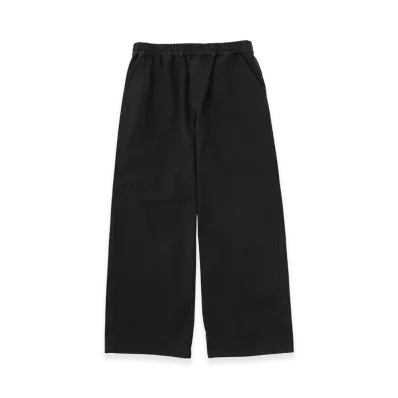 X-Girl Face Label Loose Fit Easy Pants "Black"
