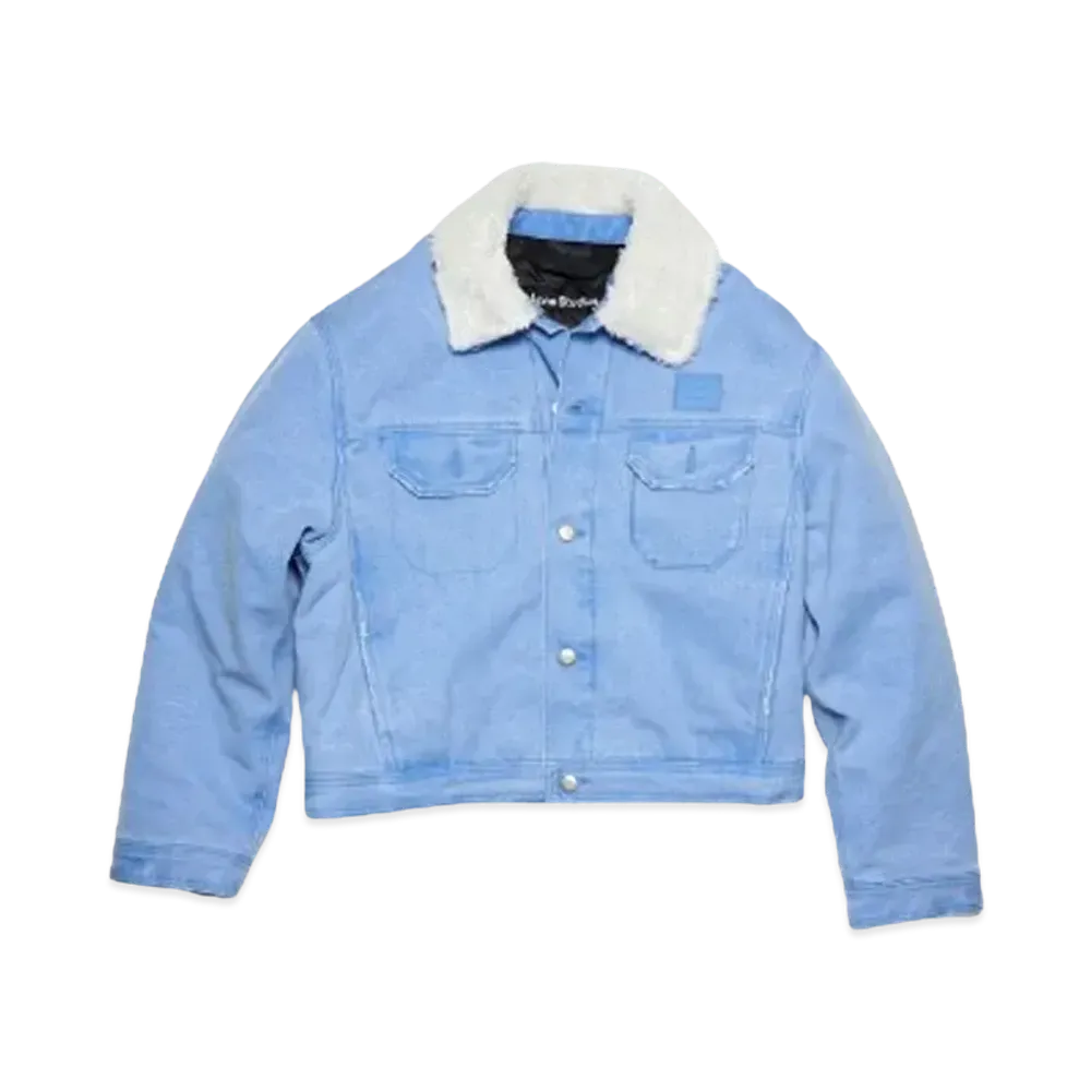 Acne Studios Padded Denim Jacket "Powder Blue"