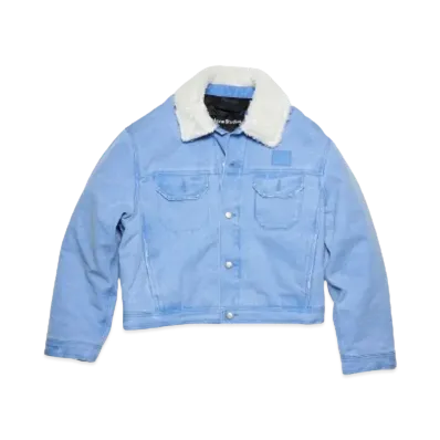 Acne Studios Padded Denim Jacket "Powder Blue"
