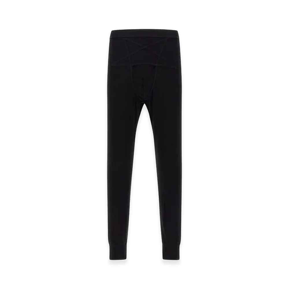 Rick Owens Thermal Bottom' Leggings "Black"