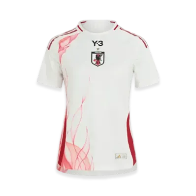 Y-3 Japan Women's Soccer Football Team 2024 Away Authentic Jersey (with Star) "Core White"