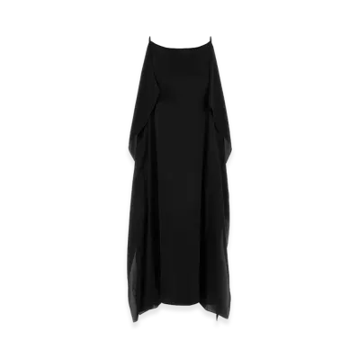 The Row Women's Satin Kylo Dress "Black"