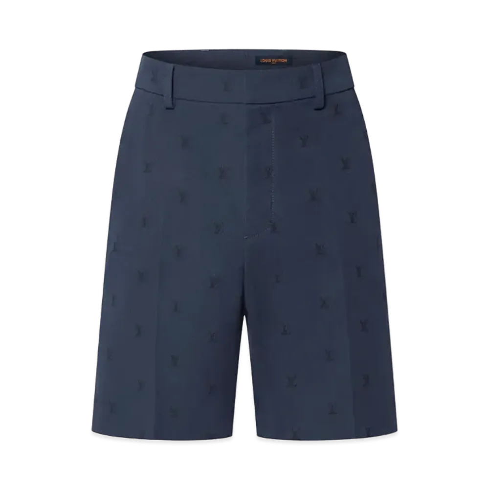 Tyler, The Creator x Louis Vuitton LV Blason Cotton Chino Shorts "Marine"