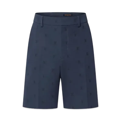 Tyler, The Creator x Louis Vuitton LV Blason Cotton Chino Shorts "Marine"