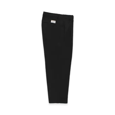 WACKO MARIA Double Pleated Chino Trousers "Black"