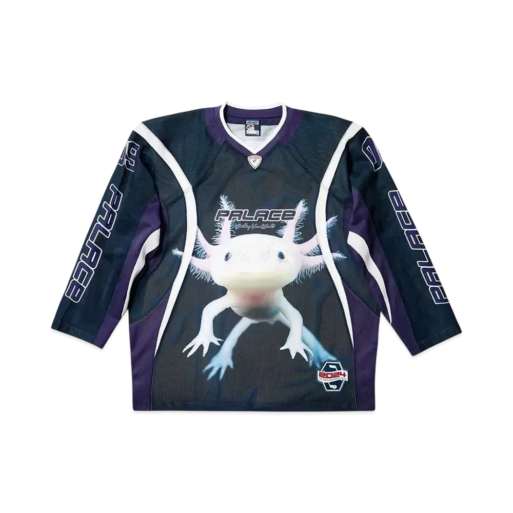 PALACE Building Your World Hockey Jersey "Purple"