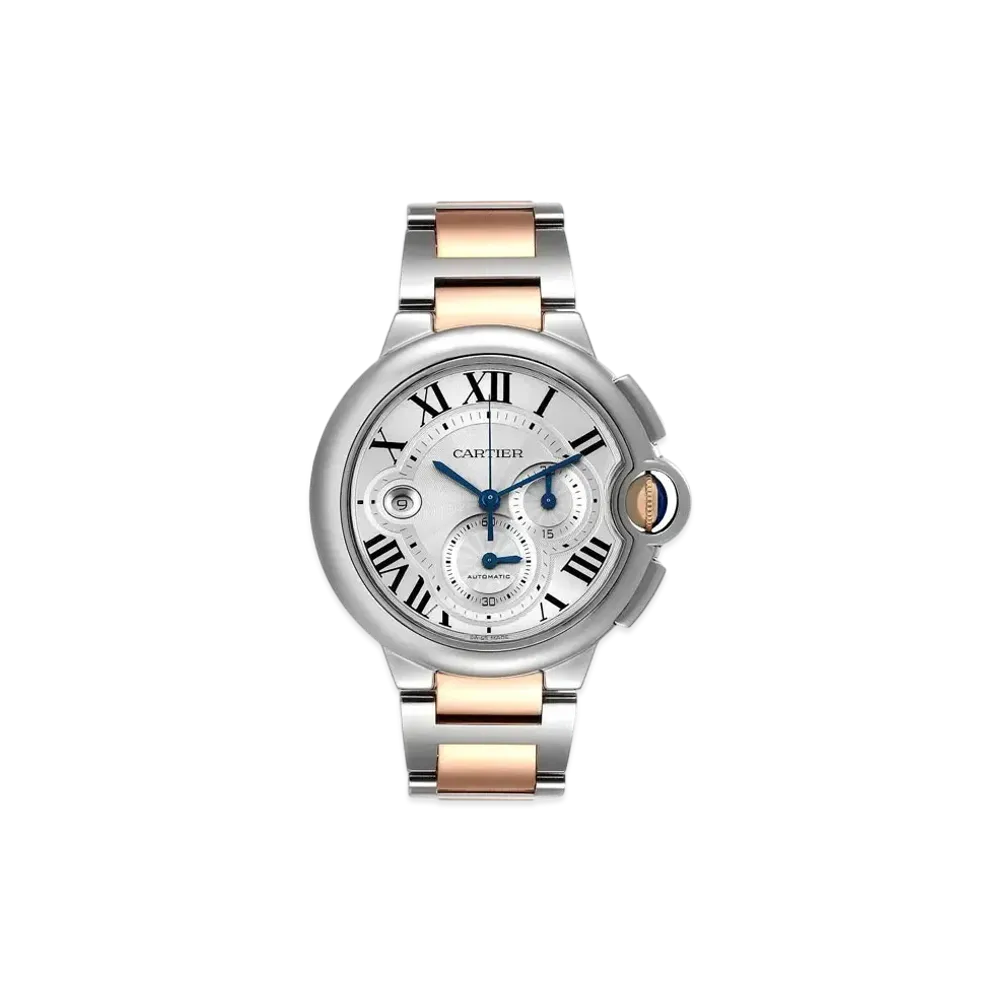 Cartier Ballon Bleu Chronograph SS/PG