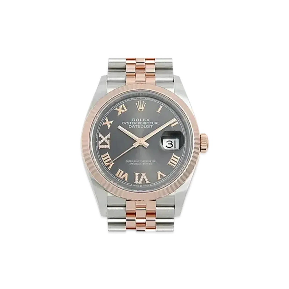 ROLEX Datejust 36 Dark Rhodium Dial 126231