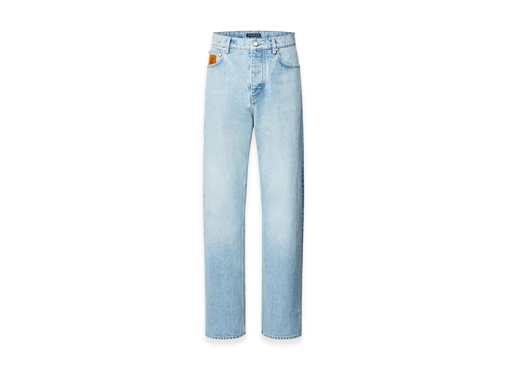 Louis Vuitton Skater Fit Denim Jeans "Light Blue"
