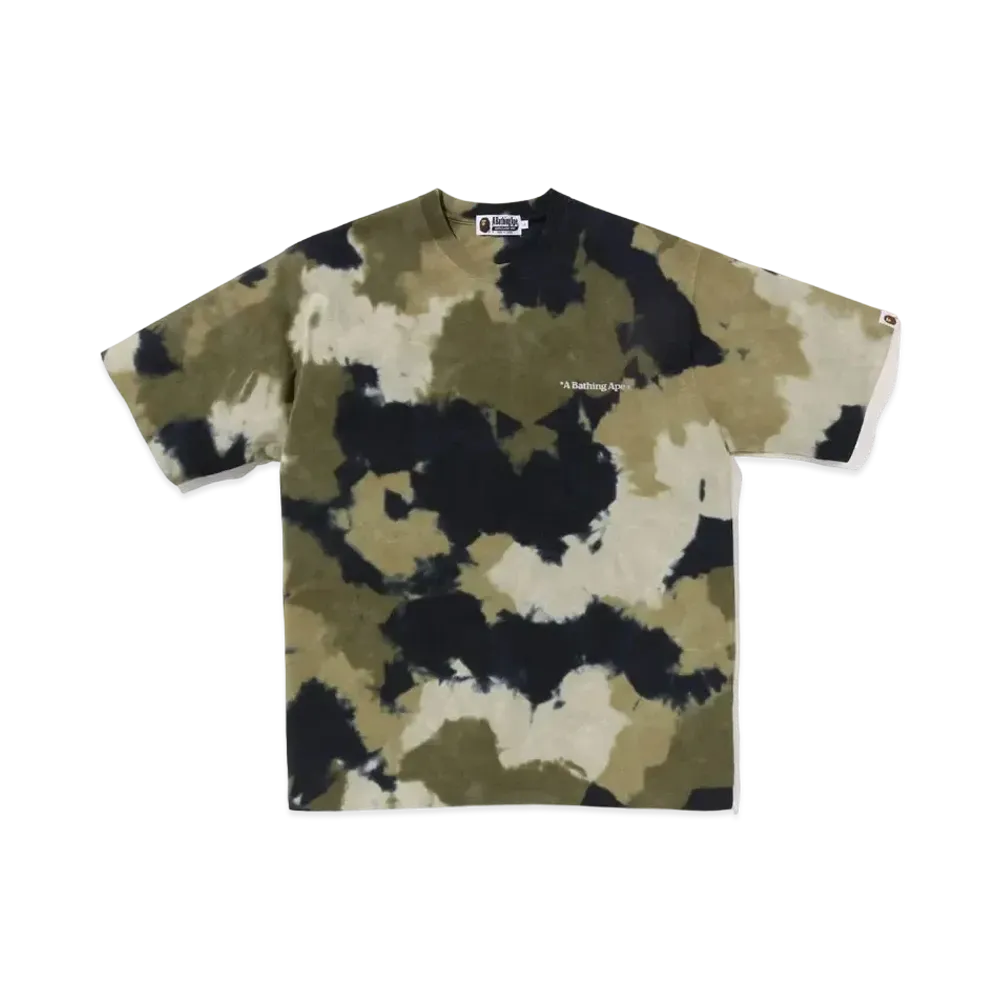 A BATHING APE Chusen Relaxed Fit Tee "Olivedrab"