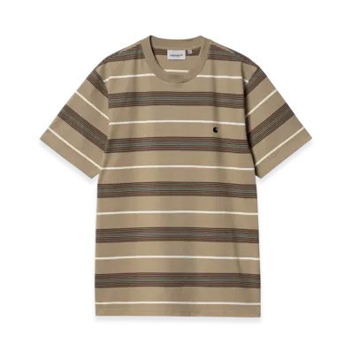 Carhartt WIP Haynes Stripe T-Shirt "Leather"