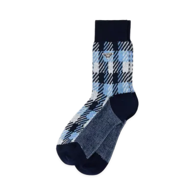 PRADA Women's Socks "Blue"