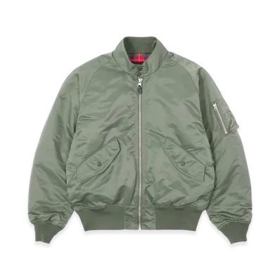 HUF x BARACUTA G9 MA-1 Jacket "Olive"