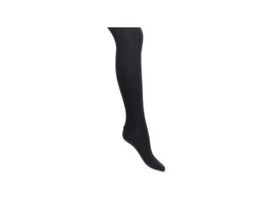 PRADA Women's Ribbed Tights "Gray"