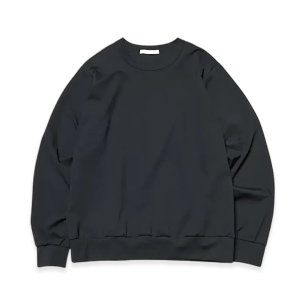 SOPHNET. Taut Ponte Crewneck Top "Black"